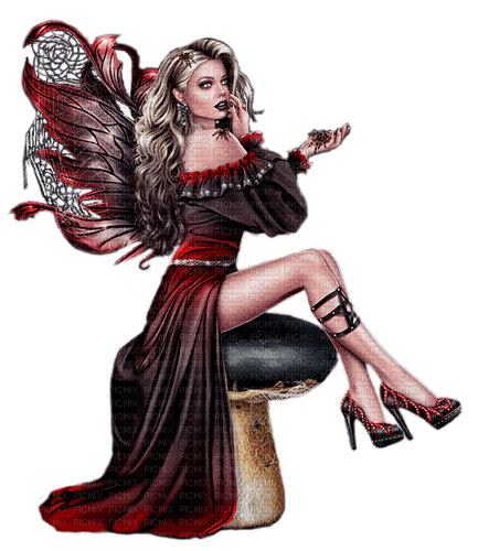 gothic fairy by nataliplus - zadarmo png