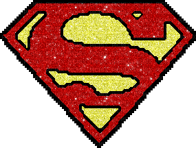 Superman - GIF animado grátis