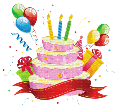 joyeux anniversaire - PNG gratuit