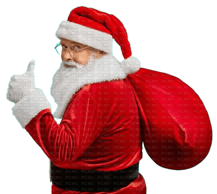 Santa Claus.Papá Noel.red.Victoriabea - ilmainen png