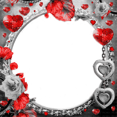 soave frame circle vintage leaves flowers rose - 無料png