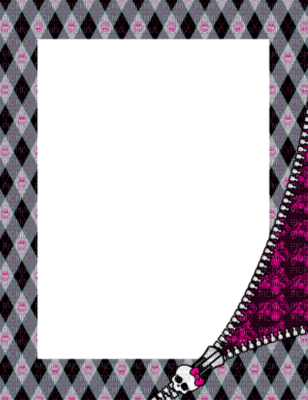 Tube cadre Monster High - kostenlos png