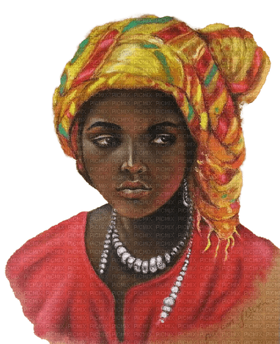 africa woman dolceluna painting - ücretsiz png
