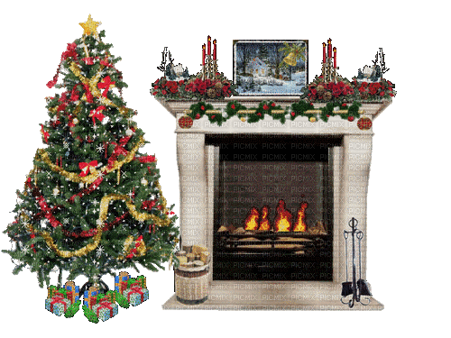 Christmas.Noël.Navidad.gif.Tree.Victoriabea - Ilmainen animoitu GIF