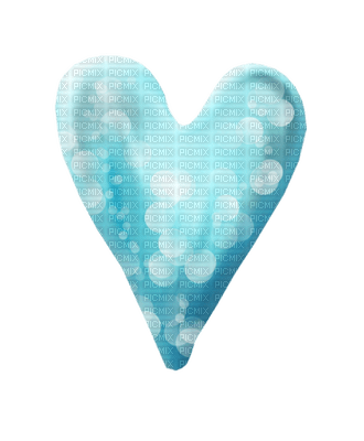 Kaz_Creations Blue Deco Heart Love  Colours - PNG gratuit
