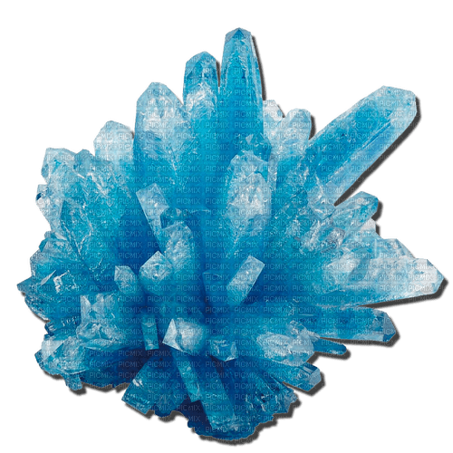 light blue crystal - бесплатно png