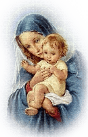 Maria mit Kind - kostenlos png