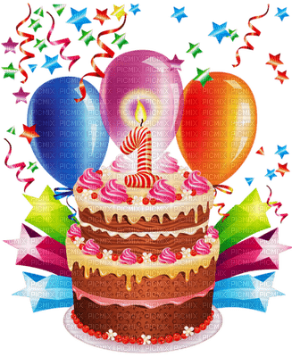 Kaz_Creations Deco  Balloons Occasion Birthday - bezmaksas png