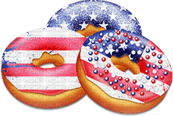 soave deco patriotic 4th july usa  red blue brown - PNG gratuit