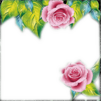frame cadre flowers - δωρεάν png