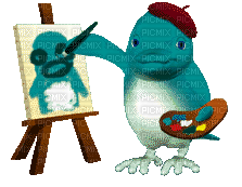 finfin painting - PNG gratuit