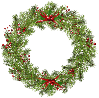 Christmas wreath - png grátis