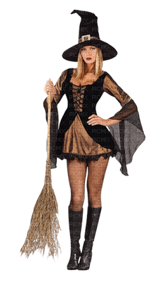 Kaz_Creations Woman Femme  Halloween Witch - PNG gratuit