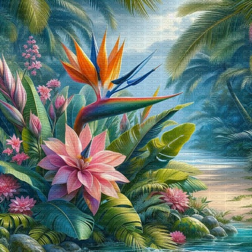 Background - Tropical - фрее пнг