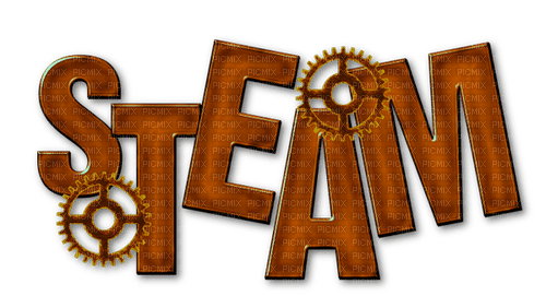 Steam.Text.Brown - 無料png