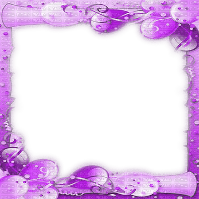 soave frame birthday  balloon purple - besplatni png