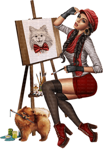 loly33 painting - 無料png
