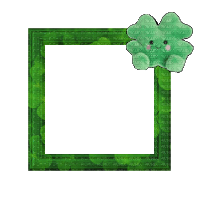 Small Green Frame - Darmowy animowany GIF