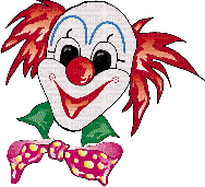 clown - GIF animado grátis