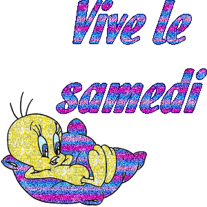 vive le samedi - Бесплатный анимированный гифка