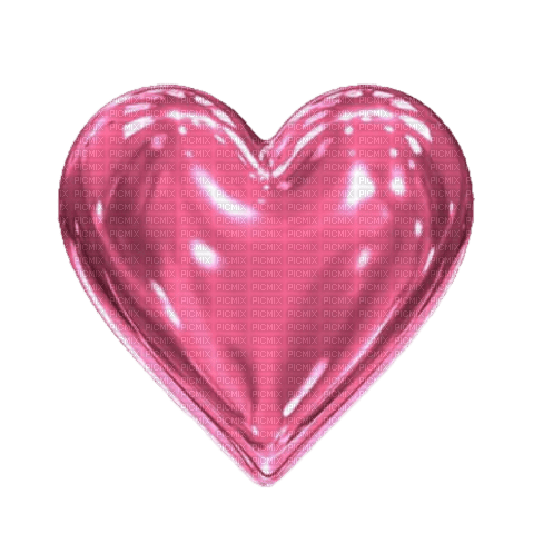 Pink Chrome Heart - Free PNG