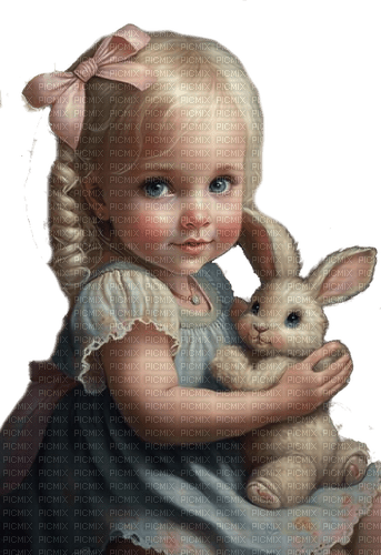 loly33 enfant lapin - Free PNG