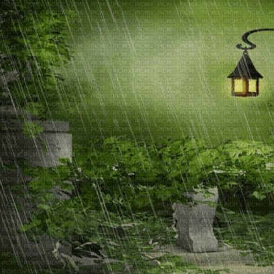 animated rain background - Δωρεάν κινούμενο GIF