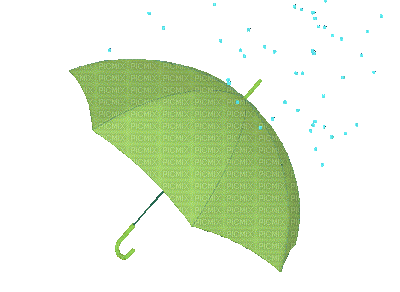 Kaz_Creations Umbrella Animated Rain - Ingyenes animált GIF