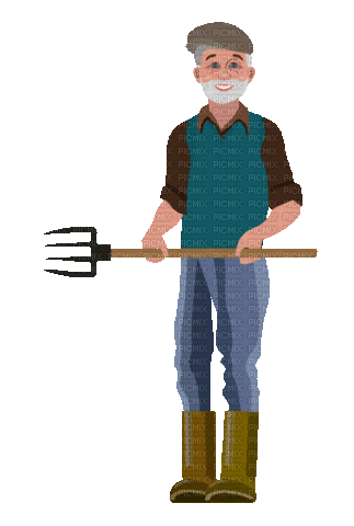 Farmer.Agriculteur.Granjero.gif.Victoriabea - 無料のアニメーション GIF