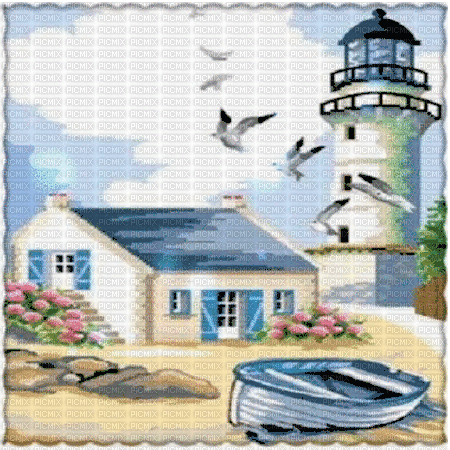 leuchtturm lighthouse phare faro milla1959 - Ücretsiz animasyonlu GIF