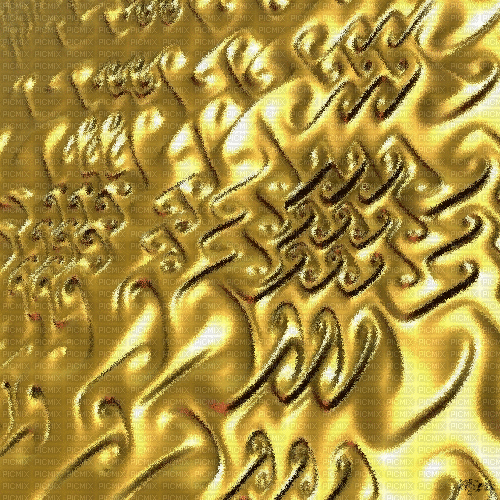 Background Deco Vintage Fantasy Fond Glitter Gold - Zdarma animovaný GIF