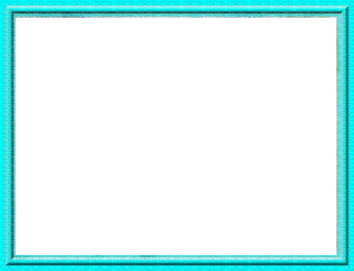 Reine de Cristal - cadre turquoise - png grátis
