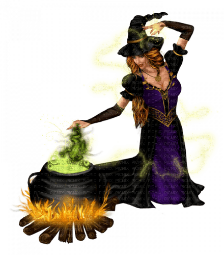 woman hexe witch halloween - δωρεάν png