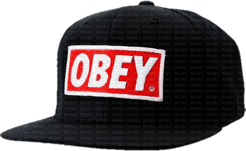 obey hat - png ฟรี