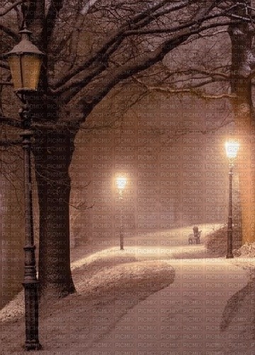Background Winter Park - Free PNG