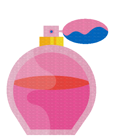 Perfume Bottle Pink - Nemokamas animacinis gif