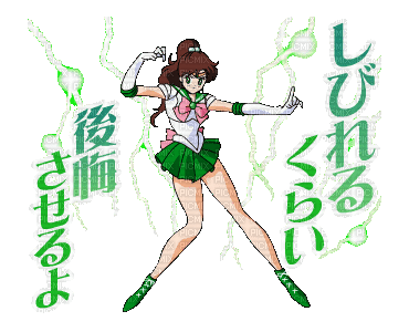 Sailor Jupiter 🌙 elizamio - Darmowy animowany GIF