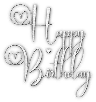 soave text birthday white - png grátis