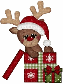 Christmas Reindeer - Free PNG