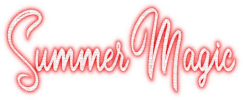 Summer Magic Text - PNG gratuit