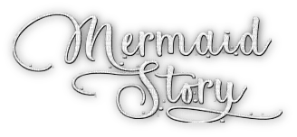 soave text mermaid story white - PNG gratuit