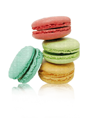 Cookie Blue Pink Yellow Green - Bogusia - Free PNG
