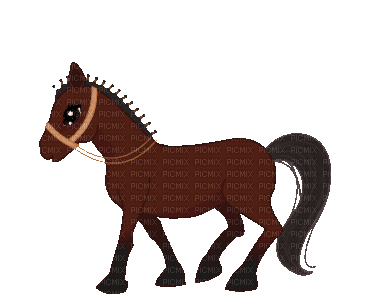 Pony - Darmowy animowany GIF