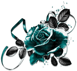 soave deco vintage gothic rose flowera corner - δωρεάν png