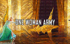 Frozen One Woman Army - GIF animé gratuit