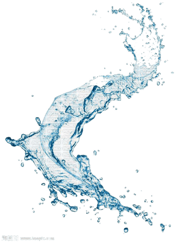 splash of water - zdarma png