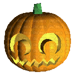 halloween pumpkin   gif citrouille - GIF animé gratuit