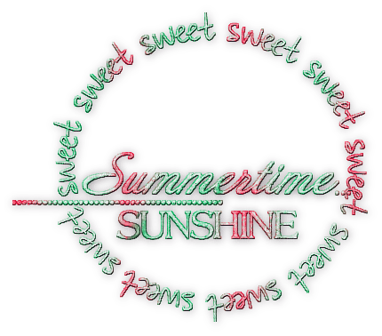 soave text summer sunshine sweet summertime - zadarmo png