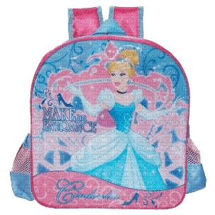 Cinderella Backpack - Free PNG