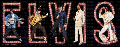 Elvis Presley bp - Ingyenes animált GIF